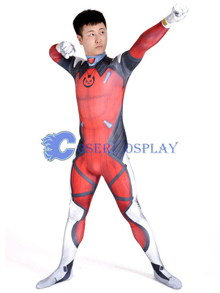 2018 Overwatch OW D Va Cosplay Costume